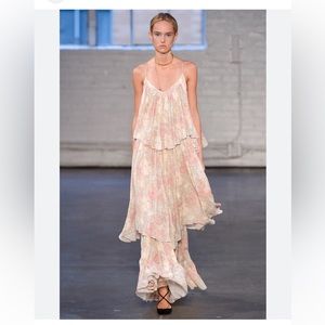 Jill Stuart 2016 Spring Runway Bohemian Floral Dress XS